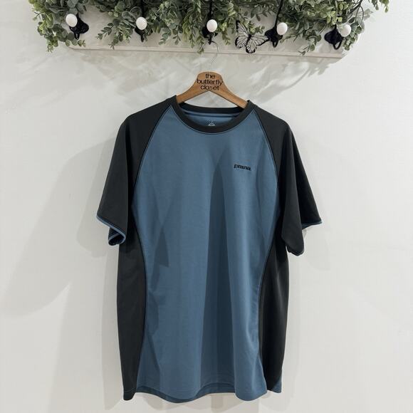 Men’s Prana Quest Crew Neck Raglan Tee XL Breathe Dry Fast Material 4-5017 - Picture 1 of 4